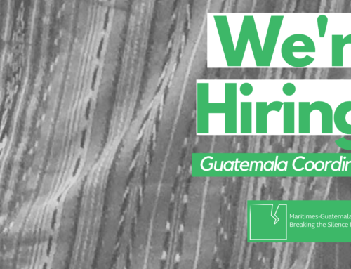 We’re Hiring!: BTS Guatemala Coordinator